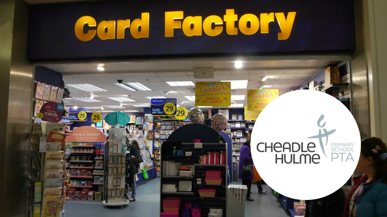 Cheadle Hulme Welcomes Card Factory Outlet