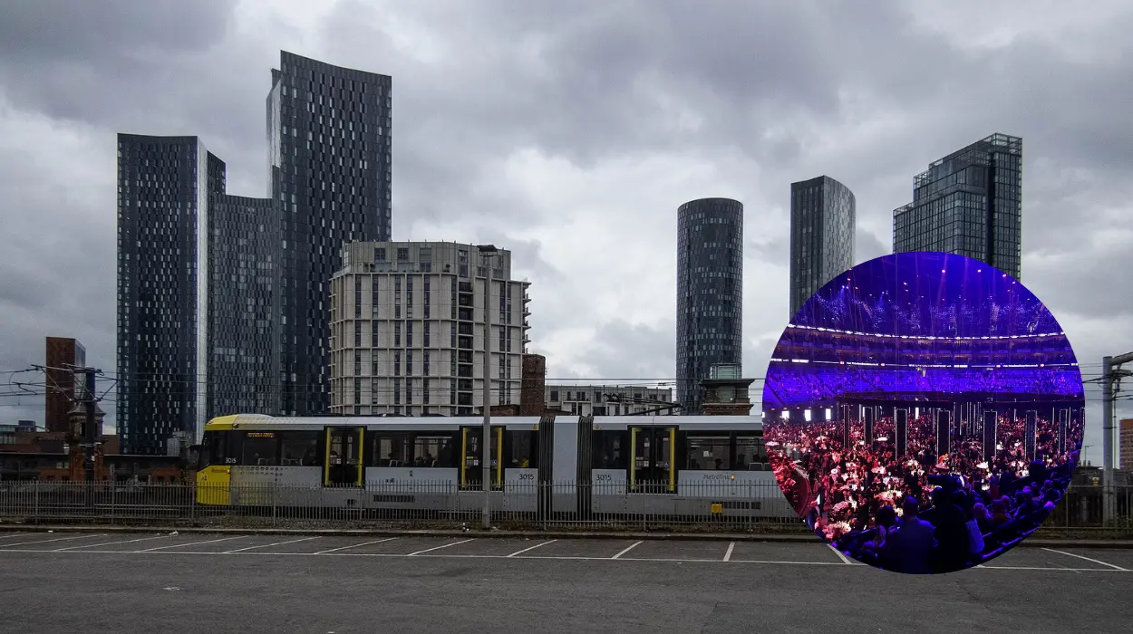 Streets Transform into Gallery for Brit Awards, Manchester 2026