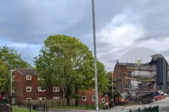 Town Centre Collapse in Oldham 2026