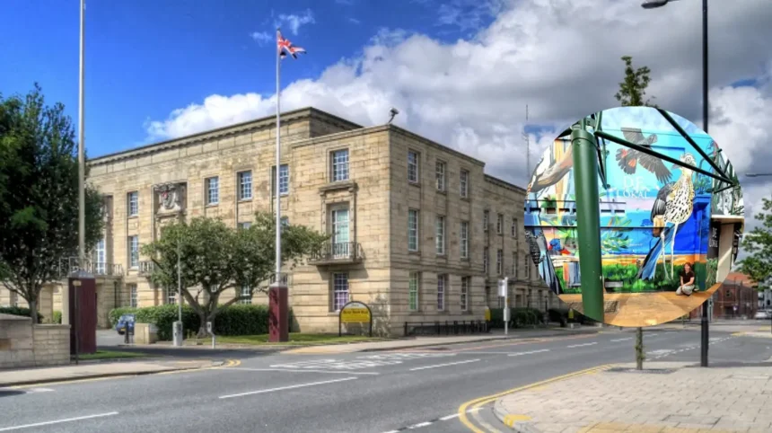 Bury St Edmunds Town Council Unveils Plans for Floral Mural, Bury 2026