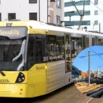 Extended Tram Serves 7 Lines at Central Stop, Manchester 2026