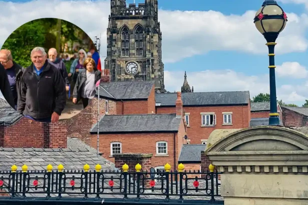 Hits the pavement for GM Walking Festival ,Stockport 2026