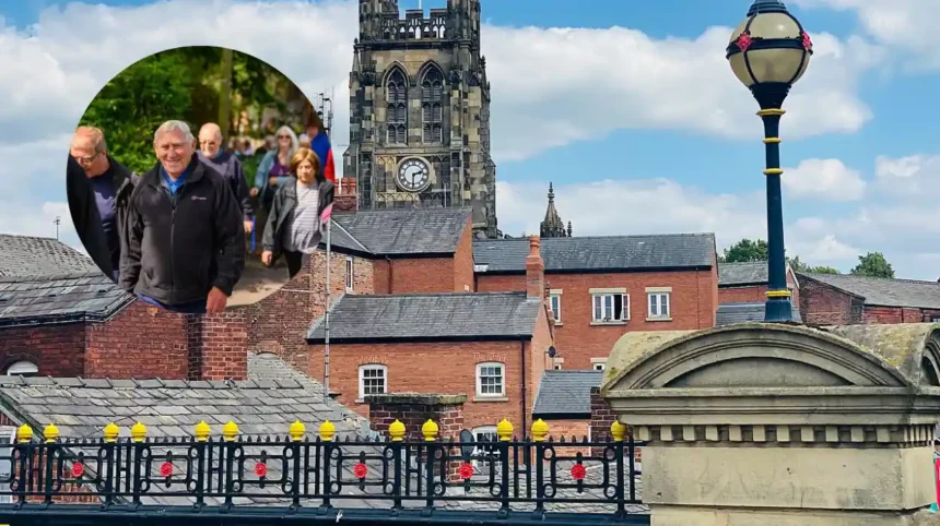 Hits the pavement for GM Walking Festival ,Stockport 2026