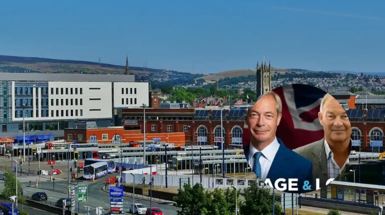 Reform UK rises in Britain politics , Ashton‑under‑Lyne 2026