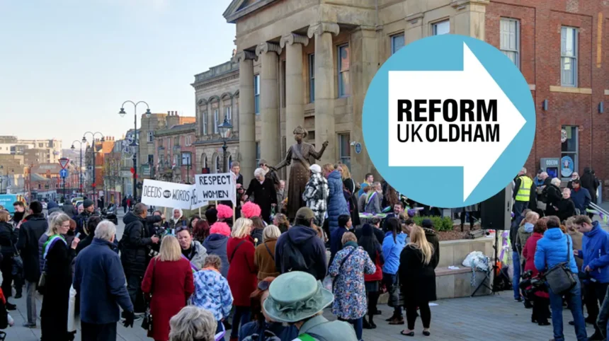 Vic Flowers Reform Surge Excites Oldham 2026