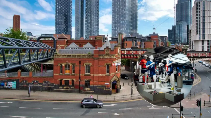 White City circle for Manchester Marathon