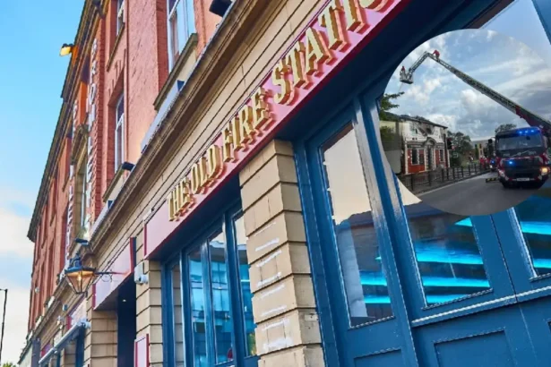 Emergency Crews Battle Blaze at Failsworth Pub on Oldham Road
