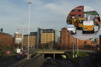 Major emergency response halts traffic on Bury’s Rochdale Road