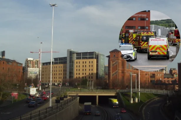 Major emergency response halts traffic on Bury’s Rochdale Road