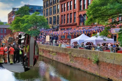 Manchester Gay Village Chemical Incident Live Police Response