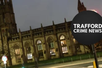 Armed police track bike in Trafford weapons case