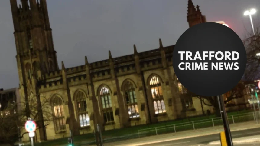 Armed police track bike in Trafford weapons case
