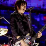 Joan Jett rocking Manchester's stage in July