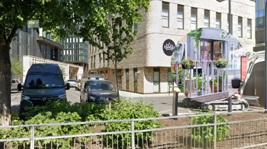 Sky Garden Relocated to Crown Street Primary School Manchester