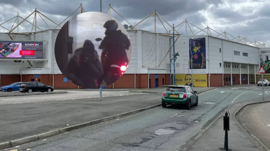 Detectives Issue CCTV Appeal Over Motorbike Bank Robbery