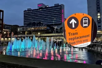 Manchester tram services hit by three-week £150m track works