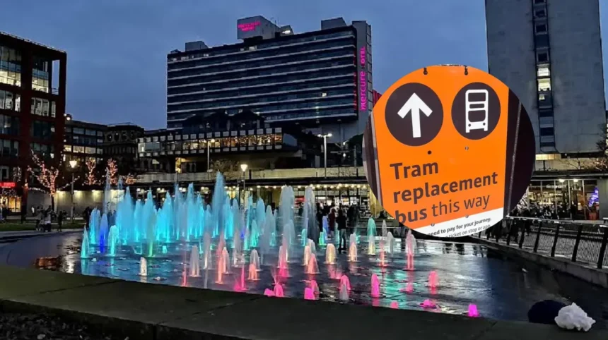 Manchester tram services hit by three-week £150m track works