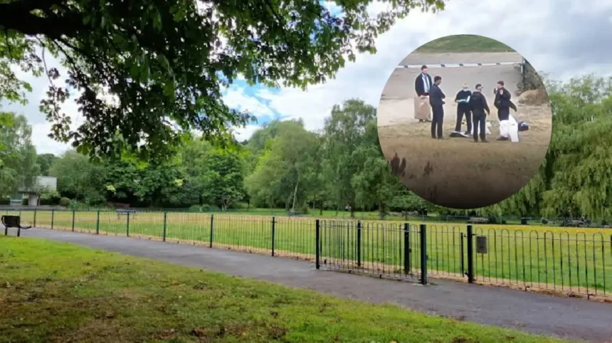 Suspected firearm found at Wythenshawe Park in Manchester 2026