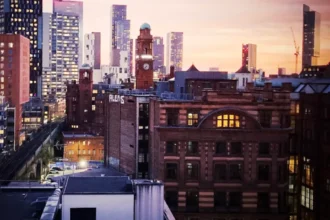 Where Is Granby Row Manchester Located and What Is Its Background