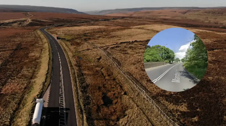 A628 Tintwistle crash man arrested after fatal collision