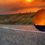 Firefighters Tackle Saddleworth Moor Blaze Near Oldham
