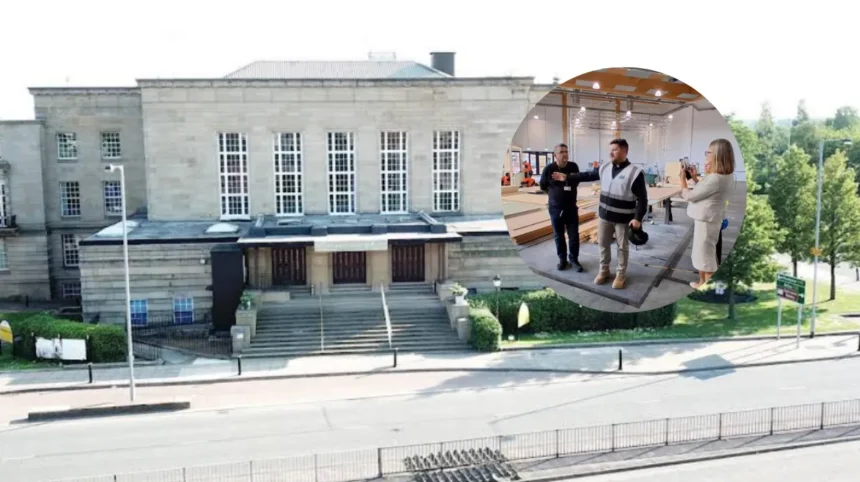 New Images Show Bury Market Food Hall Nearing Completion 2026