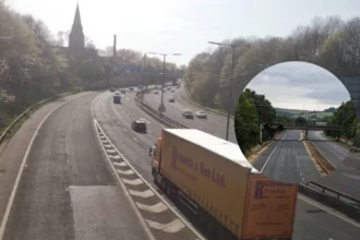 Tameside M67 closure Police investigate human remains find