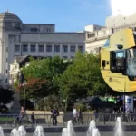 Two buses collide at Piccadilly Gardens as Bee Network responds