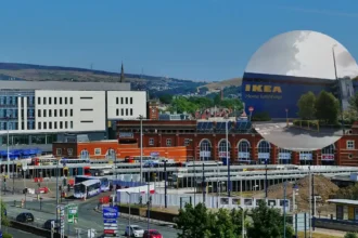 Air ambulance lands on IKEA roof as woman hurt in Ashton store