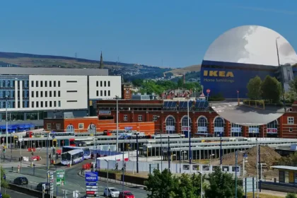 Air ambulance lands on IKEA roof as woman hurt in Ashton store