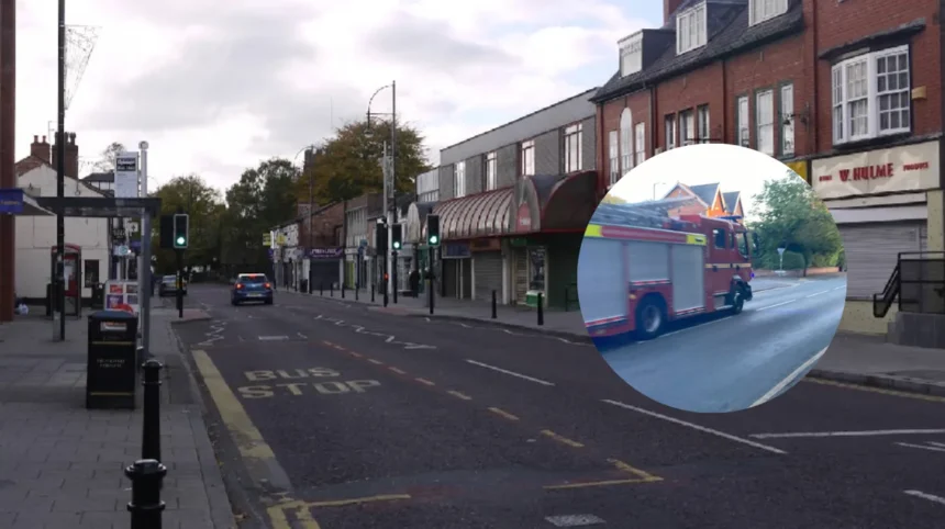 Cheadle Car Fire Blocks High Street During Rush Hour, Stockport 2026
