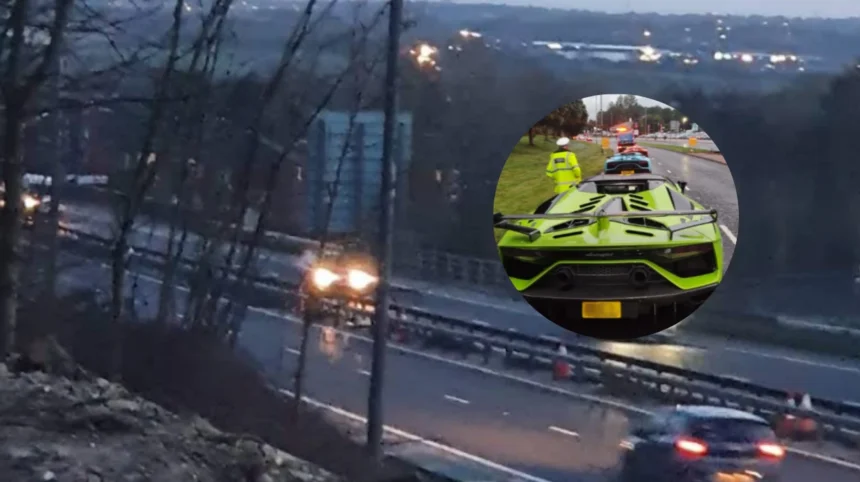 GMP seizes five Lamborghinis and G‑Wagon after M62 convoy