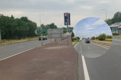 Golborne A580 Crash