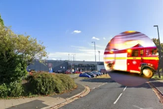 Leigh house fire man and dogs saved from Rossall Crescent