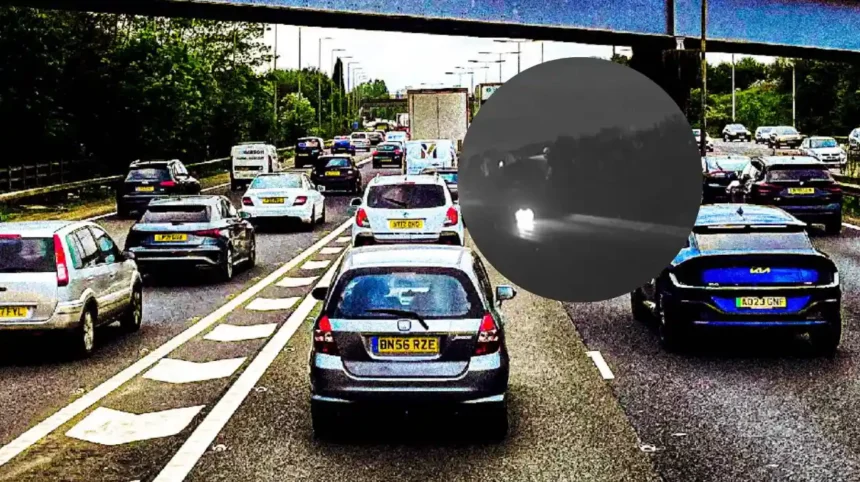 M60 Closure as Police Respond to Woman on Motorway Bridge