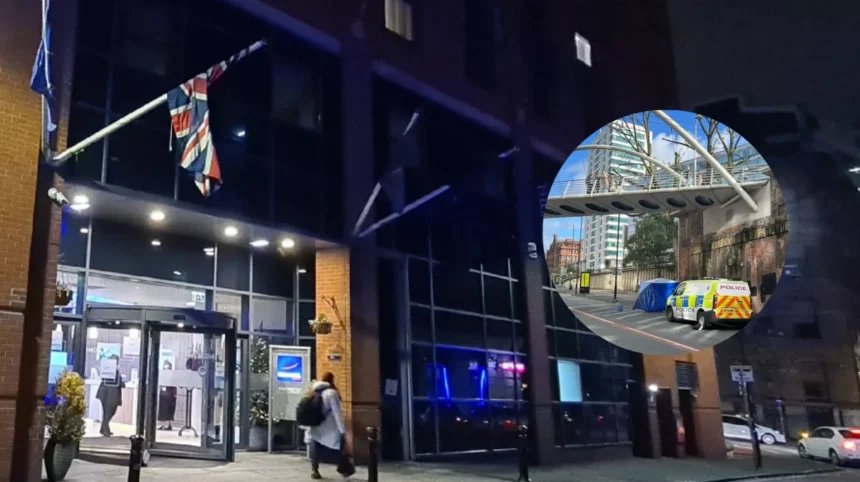Manchester Piccadilly incident GMP confirm city death
