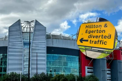 Misspelt Hilton signs divert traffic to Bolton, Zurich 2026