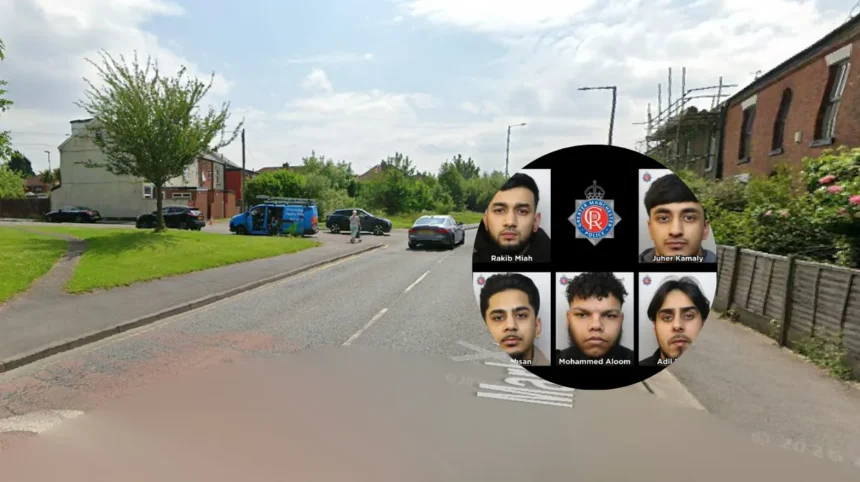 Oldham drugs gang five men locked up after county lines 2026