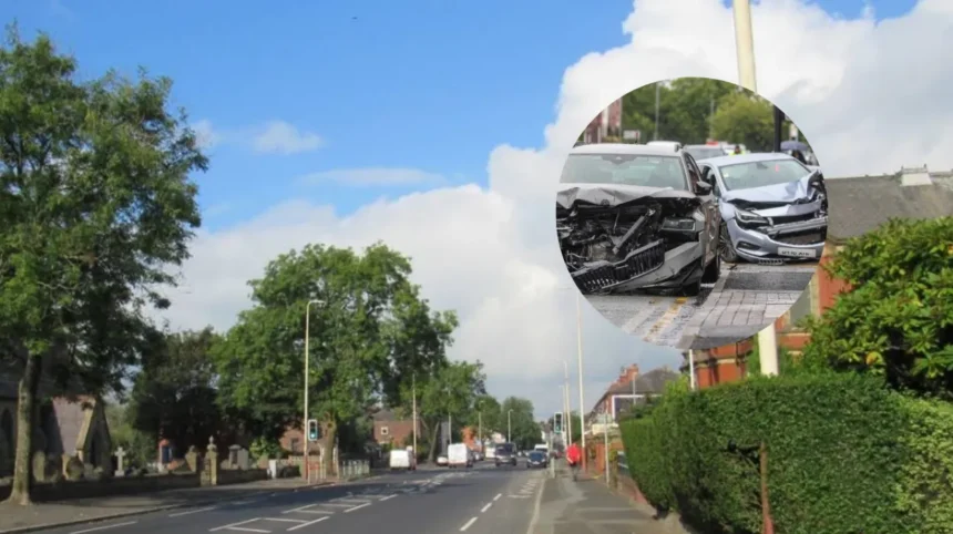 Police Chase Ends With 2 Crashes in Bolton