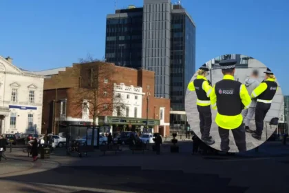 Student police arrest wanted man in balaclava in Rochdale