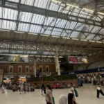 What is the total travel distance from London Victoria to Manchester
