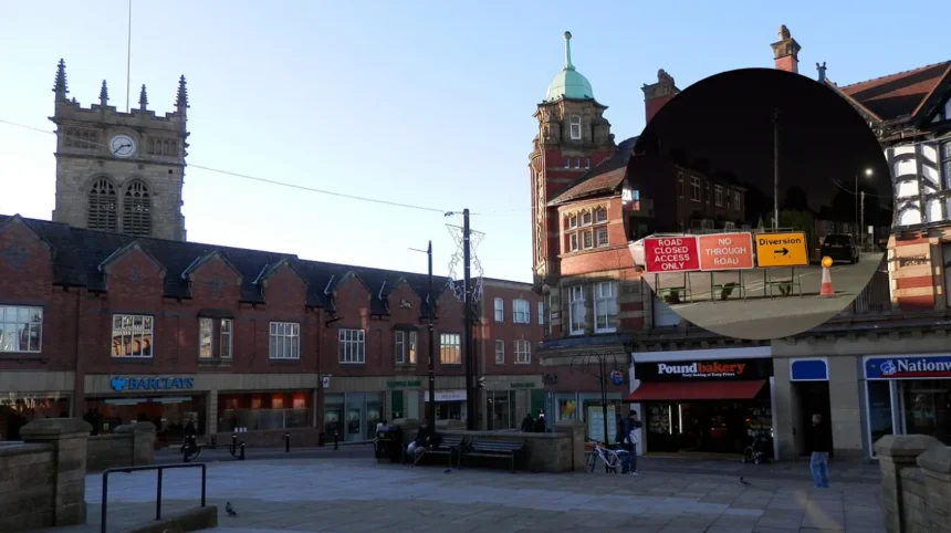 Nel Pan Lane closed Wigan water leak sparks rush‑hour disruption