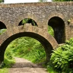 What is the complete walking route and parking guide for Rivington Pike and Terraced Gardens