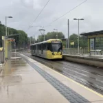 What is the distance and travel overview from Manchester to Ashton-under-Lyne