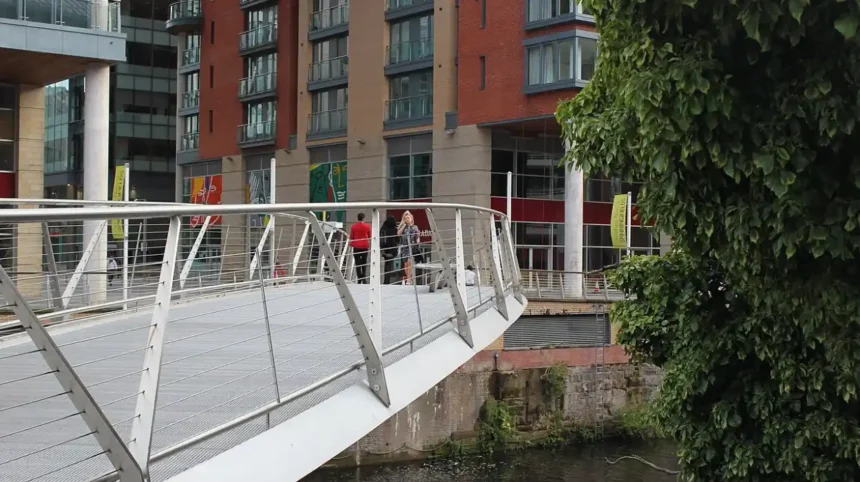 What is the history and origin of Manchester Hardman Square